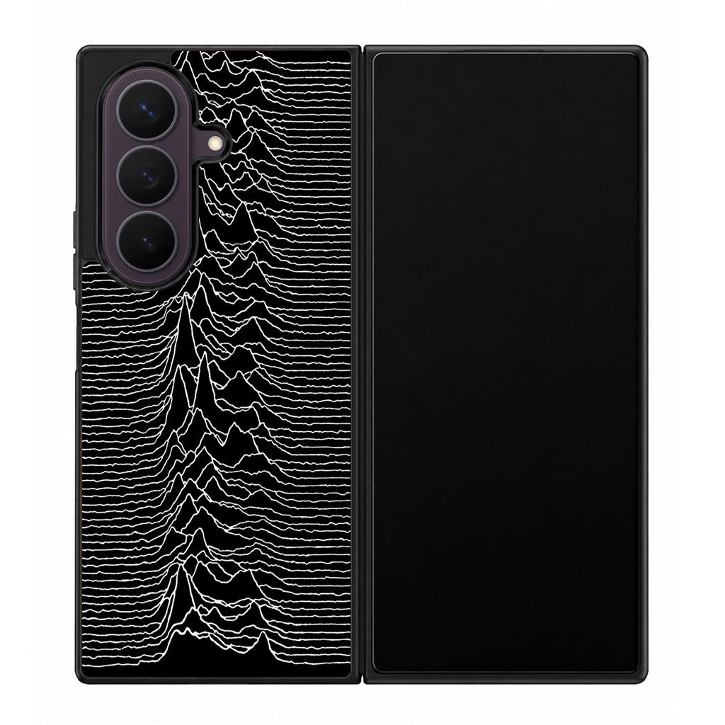 Joy Division Unknown Pleasures Samsung Galaxy Z Fold 8 Ultra Case