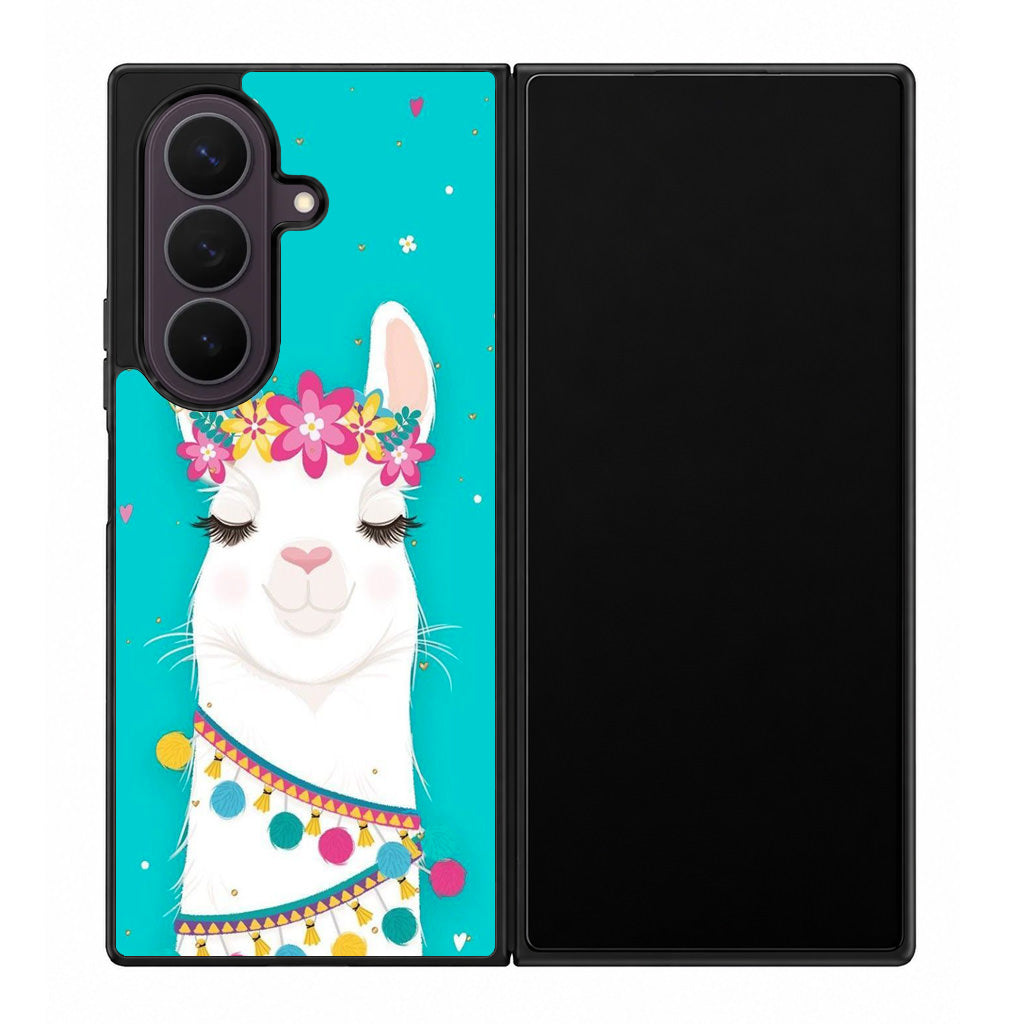 Llama Art Samsung Galaxy Z Fold 8 Ultra Case