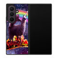 LLama And Sloth On Space Samsung Galaxy Z Fold 8 Ultra Case