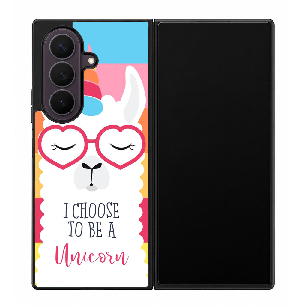 Llama Unicorn Samsung Galaxy Z Fold 8 Ultra Case