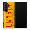 LWYRUP License Plate Samsung Galaxy Z Fold 8 Ultra Case