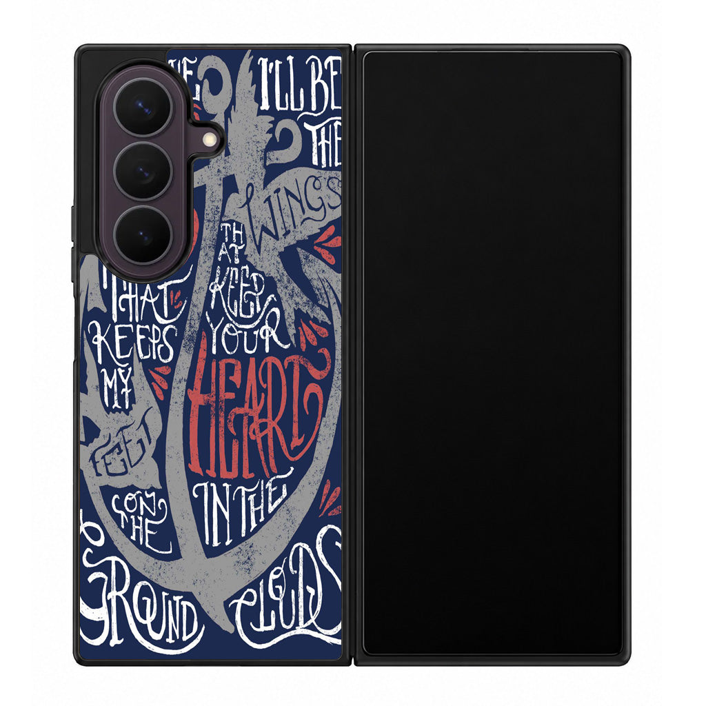 Mayday Parade You Be The Anchor Samsung Galaxy Z Fold 8 Ultra Case