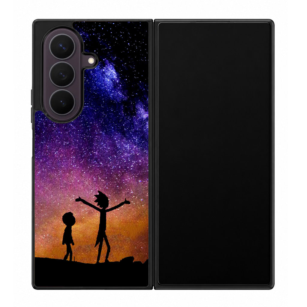 Morty Space Nebula Samsung Galaxy Z Fold 8 Ultra Case