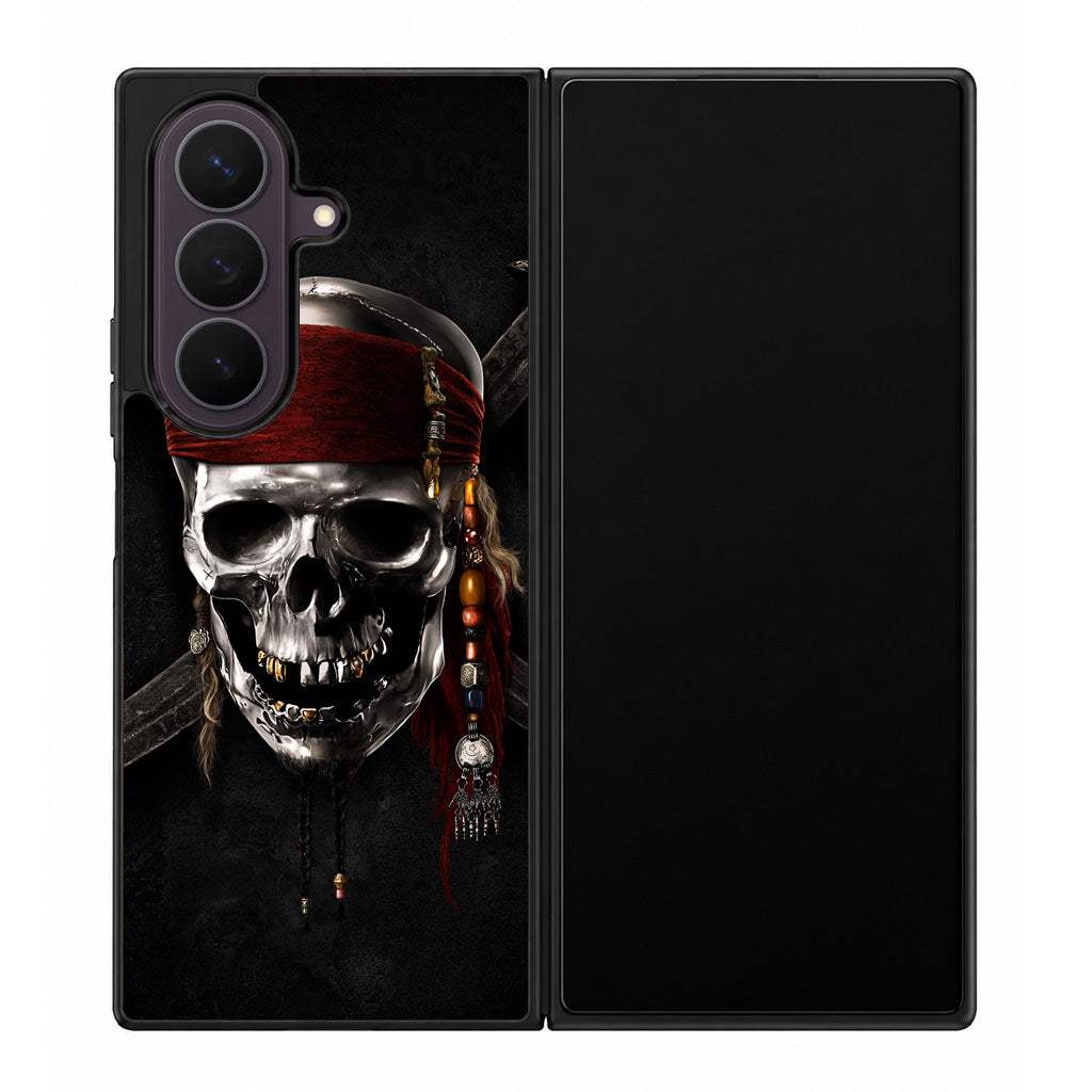 Pirates Of Carribean Skull Samsung Galaxy Z Fold 8 Ultra Case