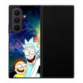 Rick And Morty In The Space Samsung Galaxy Z Fold 8 Ultra Case