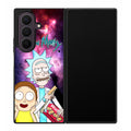Rick And Morty Nebula Space Samsung Galaxy Z Fold 8 Ultra Case