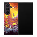 Rick And Morty Alien Planet Samsung Galaxy Z Fold 8 Ultra Case