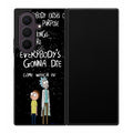 Rick And Morty Quotes Samsung Galaxy Z Fold 8 Ultra Case