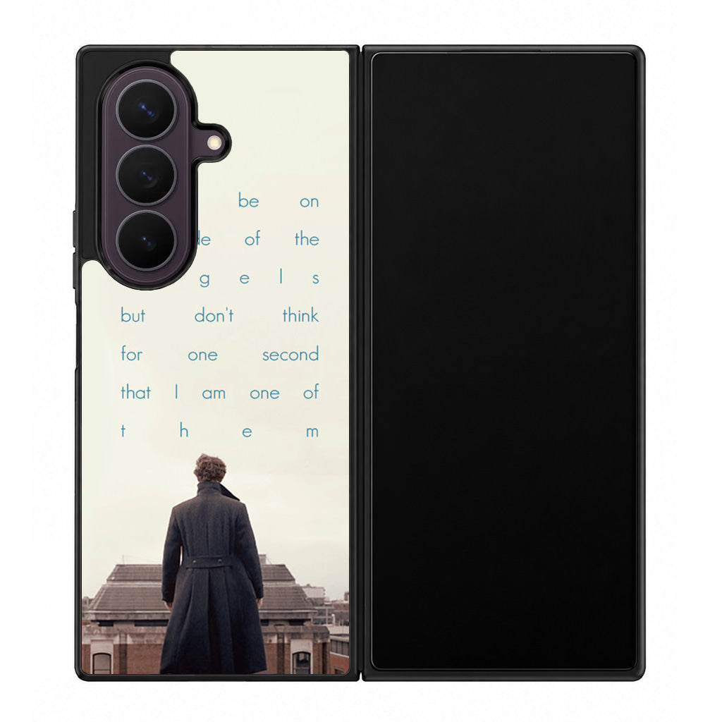 Sherlock Holmes Quote Samsung Galaxy Z Fold 8 Ultra Case