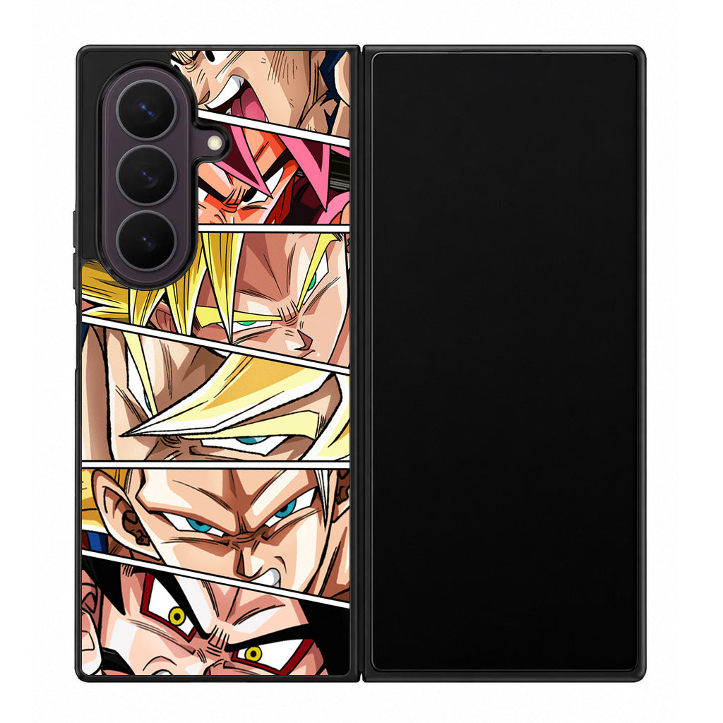 Son Goku Forms Samsung Galaxy Z Fold 8 Ultra Case