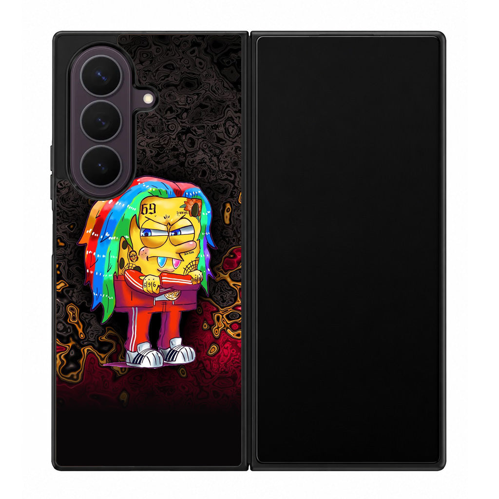 Sponge Hypebeast 69 Mode Samsung Galaxy Z Fold 8 Ultra Case