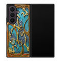 Steampunk Book Cover Samsung Galaxy Z Fold 8 Ultra Case