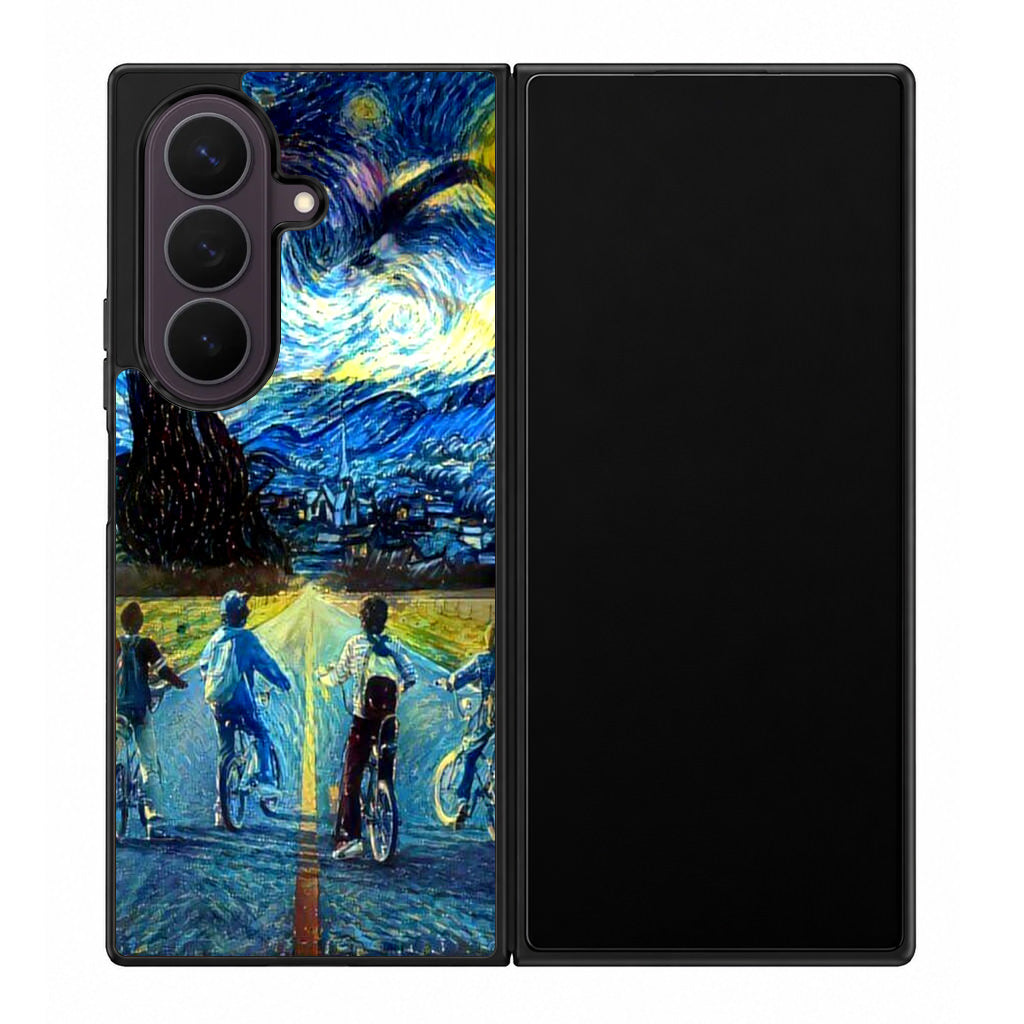 Stranger At Starry Night Samsung Galaxy Z Fold 8 Ultra Case