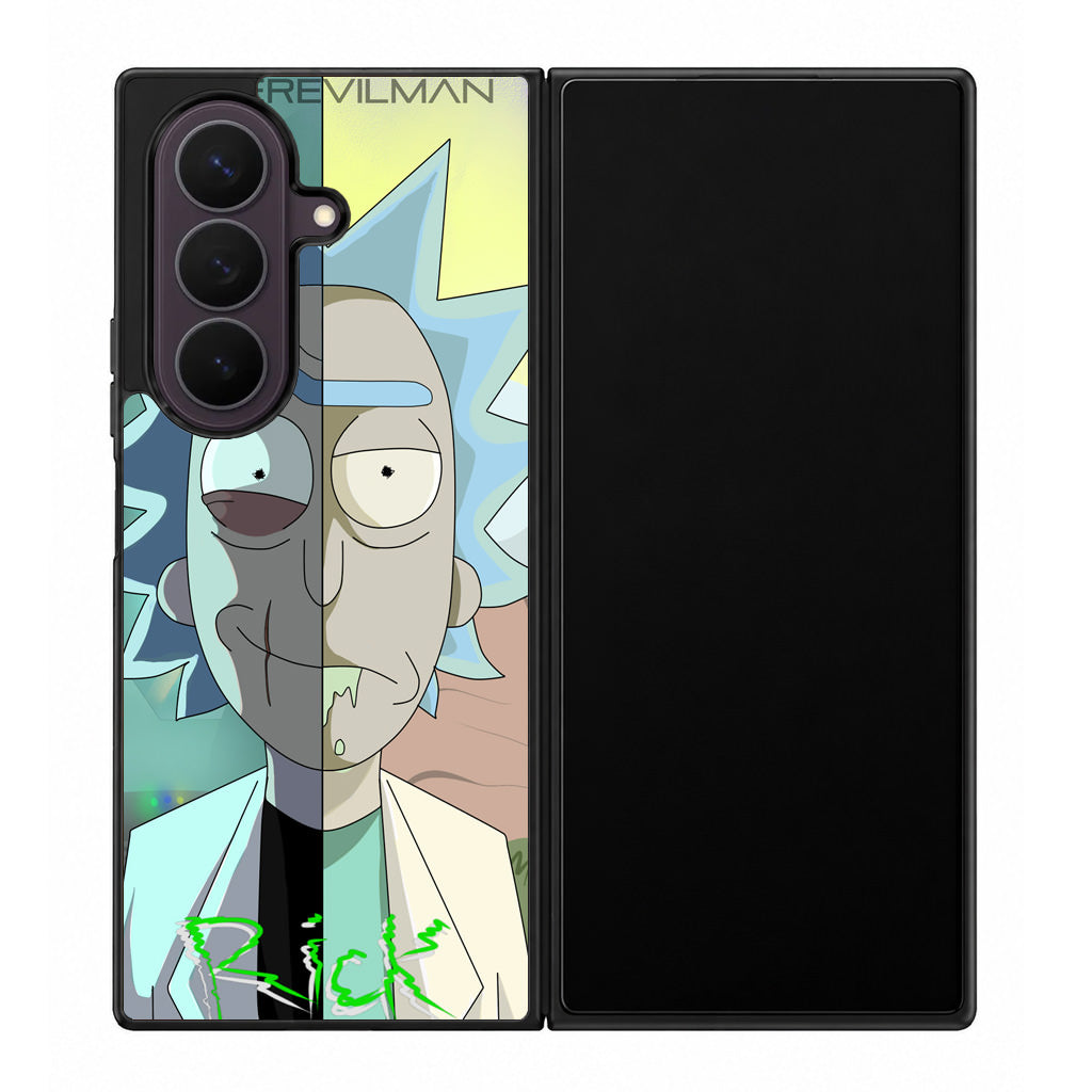 Super Evil Man Rick And Rick Samsung Galaxy Z Fold 8 Ultra Case