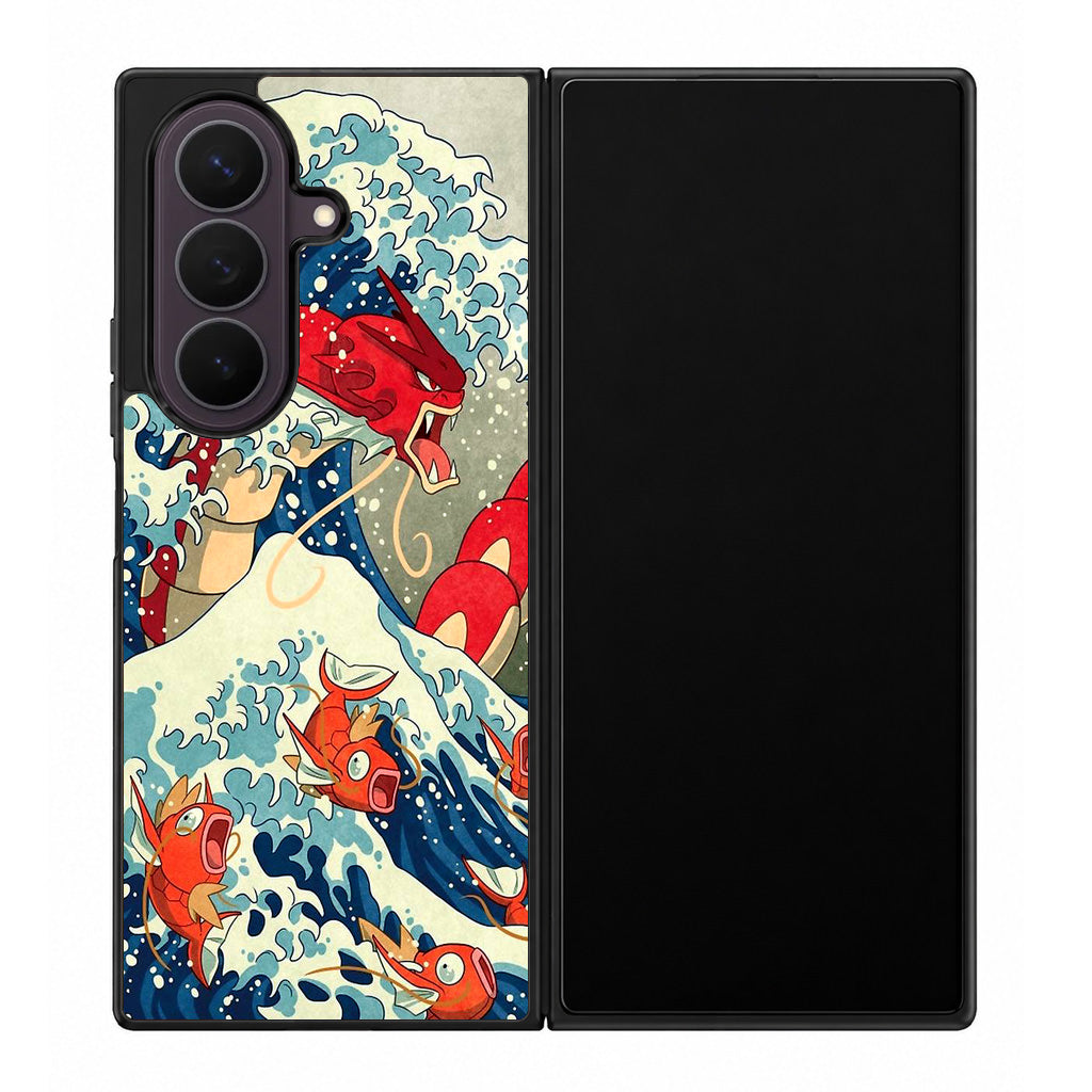 The Great Wave Of Gyarados Samsung Galaxy Z Fold 8 Ultra Case