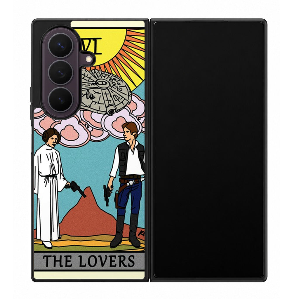 The Lovers Tarot Card Samsung Galaxy Z Fold 8 Ultra Case