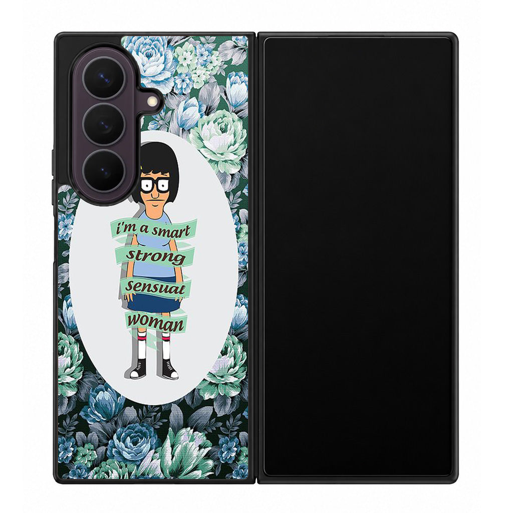 Tina Belcher Flower Woman Quotes Samsung Galaxy Z Fold 8 Ultra Case