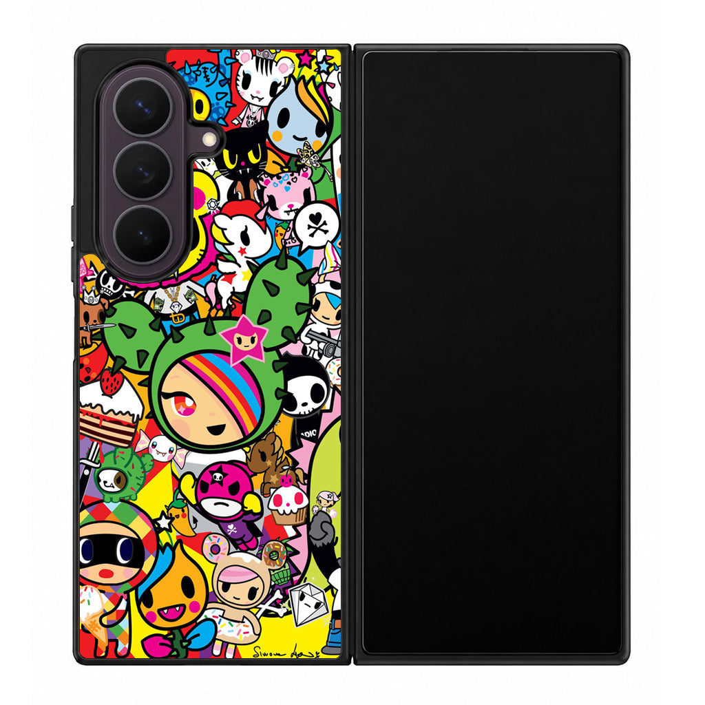 Tokidoki Characters Samsung Galaxy Z Fold 8 Ultra Case