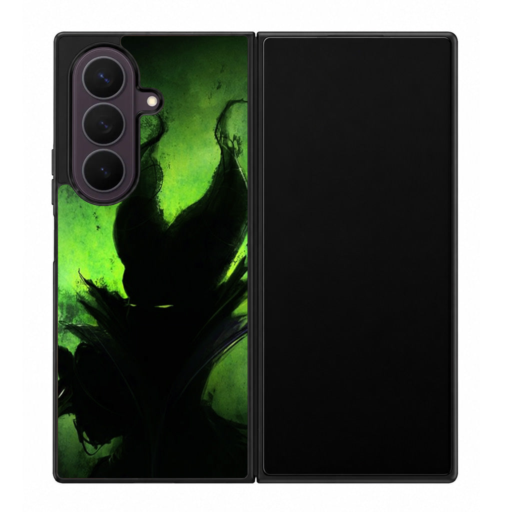 Villains Maleficent Silhouette Samsung Galaxy Z Fold 8 Ultra Case