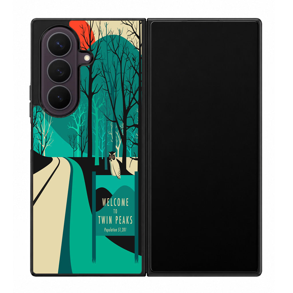 Welcome To Twin Peaks Samsung Galaxy Z Fold 8 Ultra Case