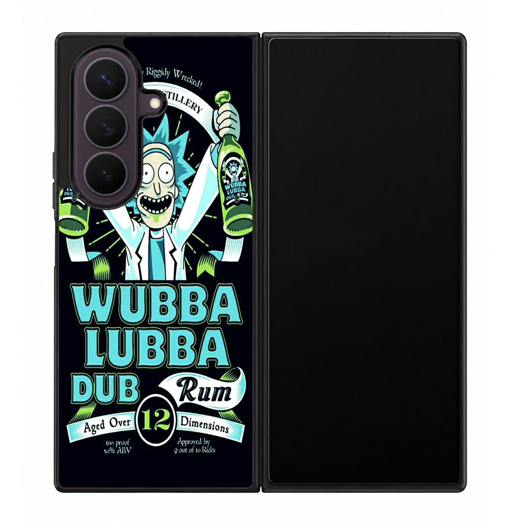 Wubba Lubba Dub Rum Samsung Galaxy Z Fold 8 Ultra Case