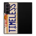 Back to the Future License Plate Timeless Samsung Galaxy Z Fold 8 Ultra Case