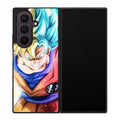 Goku SSJ 1 to SSJ Blue Samsung Galaxy Z Fold 8 Ultra Case