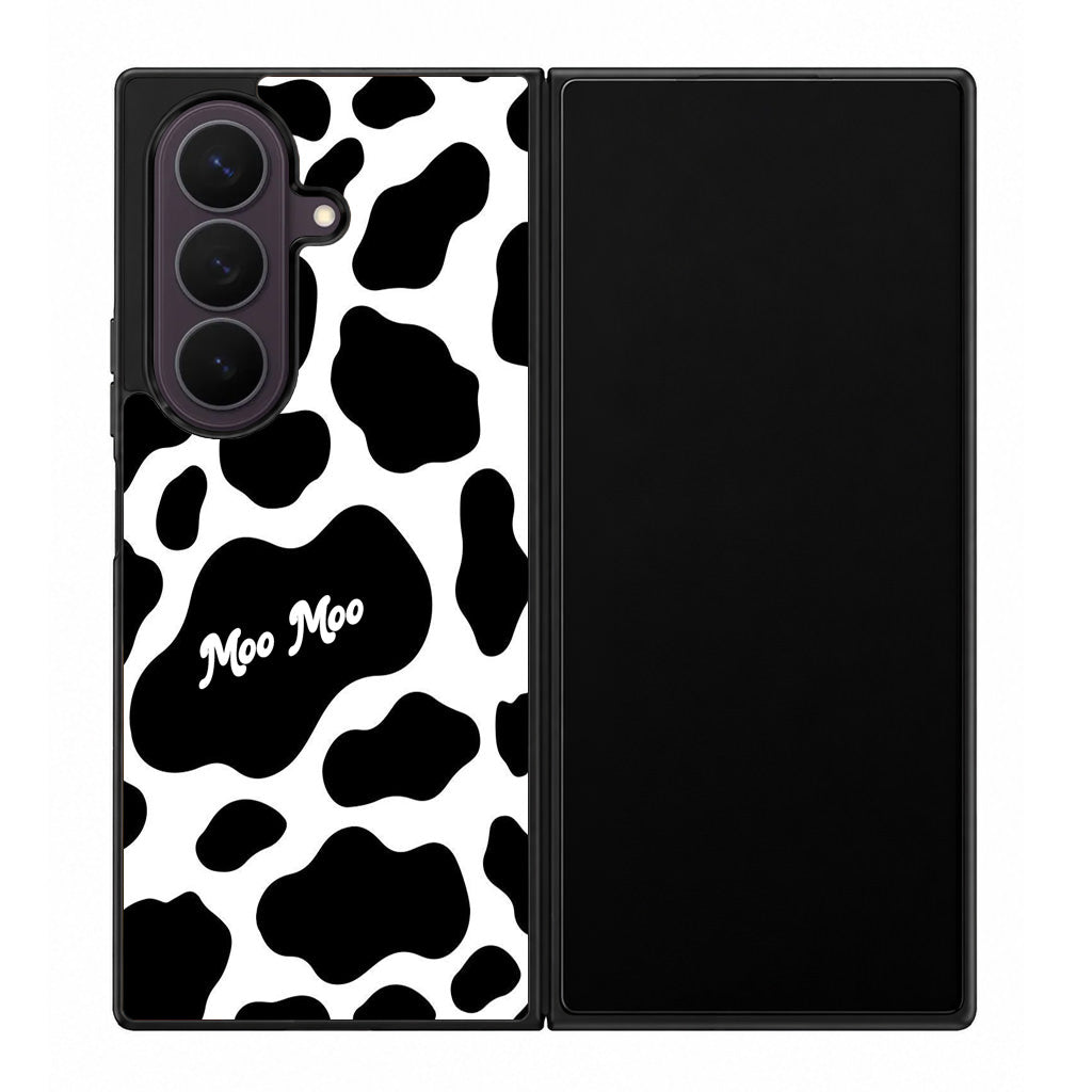 Moo Moo Pattern Samsung Galaxy Z Fold 8 Ultra Case