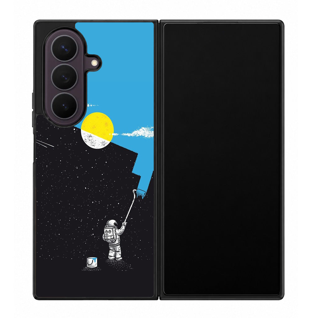 Space Paiting Day Samsung Galaxy Z Fold 8 Ultra Case