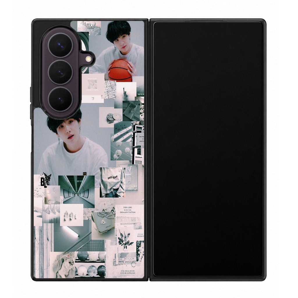Suga College Wallpaper Samsung Galaxy Z Fold 8 Ultra Case