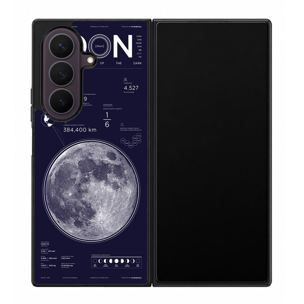 The Moon Samsung Galaxy Z Fold 8 Ultra Case