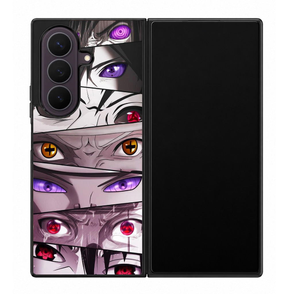 The Powerful Eyes on Naruto Samsung Galaxy Z Fold 8 Ultra Case
