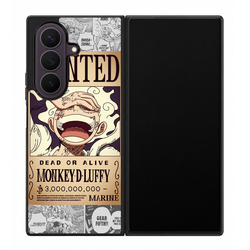 Gear 5 Wanted Poster Samsung Galaxy Z Fold 8 Ultra Case