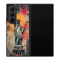 Canvas Art Statue of Liberty Samsung Galaxy Z Fold 8 Ultra Case