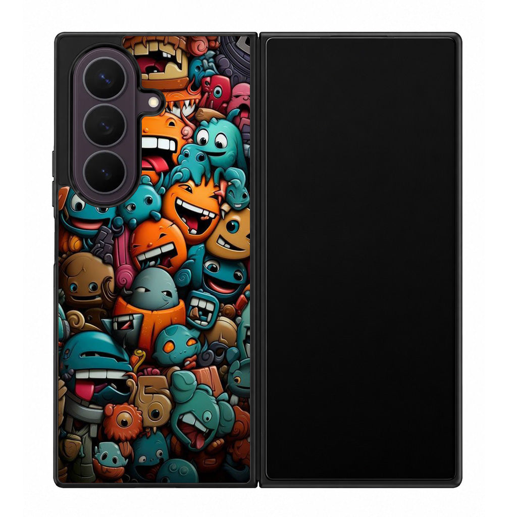 Chaos Chuckles Invasion Samsung Galaxy Z Fold 8 Ultra Case