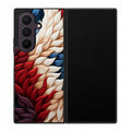 Colorful Feathers Art Samsung Galaxy Z Fold 8 Ultra Case