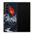 Crimson Eclipse The Mountain Samsung Galaxy Z Fold 8 Ultra Case