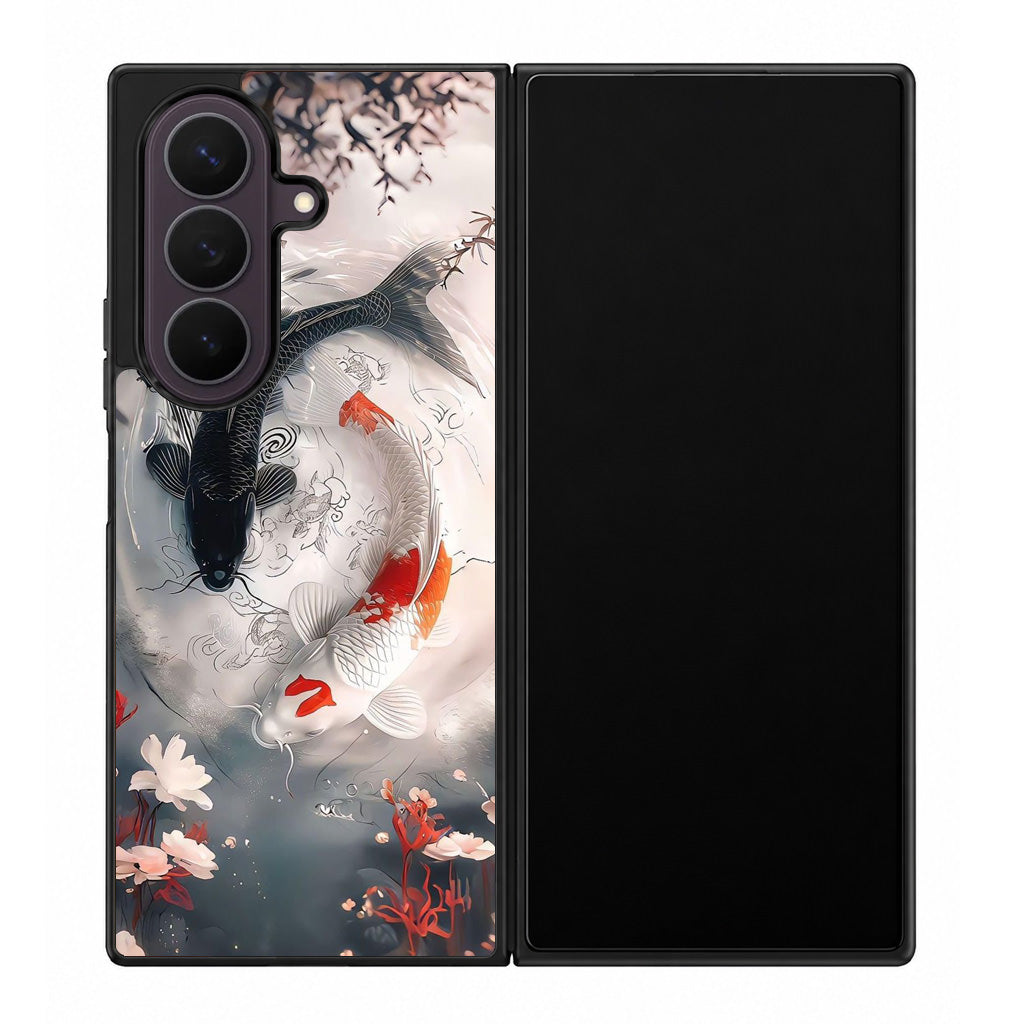 Eternal Balance of The Koi Spirits Samsung Galaxy Z Fold 8 Ultra Case