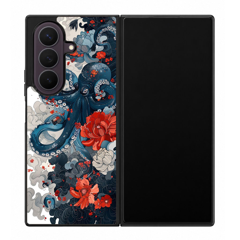Floral Kraken Samsung Galaxy Z Fold 8 Ultra Case