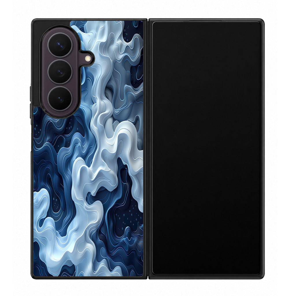 Frozen Waves Samsung Galaxy Z Fold 8 Ultra Case