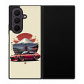 Fuji Fastback Racing the Rising Sun Samsung Galaxy Z Fold 8 Ultra Case