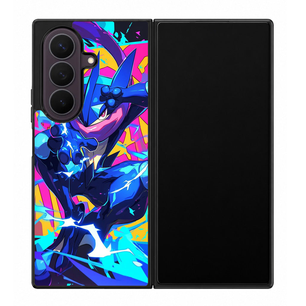Greninja Aqua Blast Samsung Galaxy Z Fold 8 Ultra Case