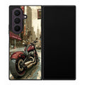 Motorcycle In Tokyo Streets Samsung Galaxy Z Fold 8 Ultra Case