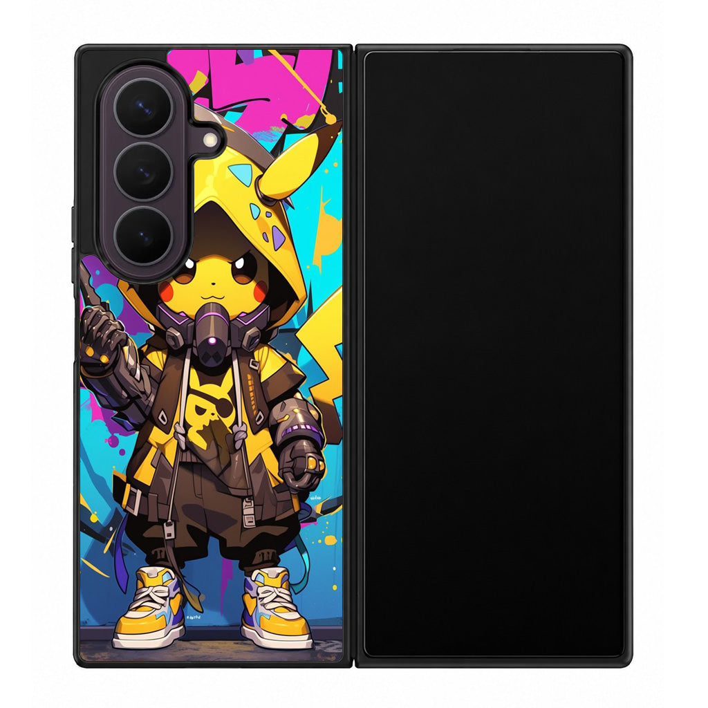 Pikachu Street Shock Assassin Samsung Galaxy Z Fold 8 Ultra Case