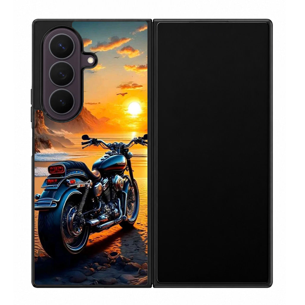 Ride Into the Blaze Samsung Galaxy Z Fold 8 Ultra Case