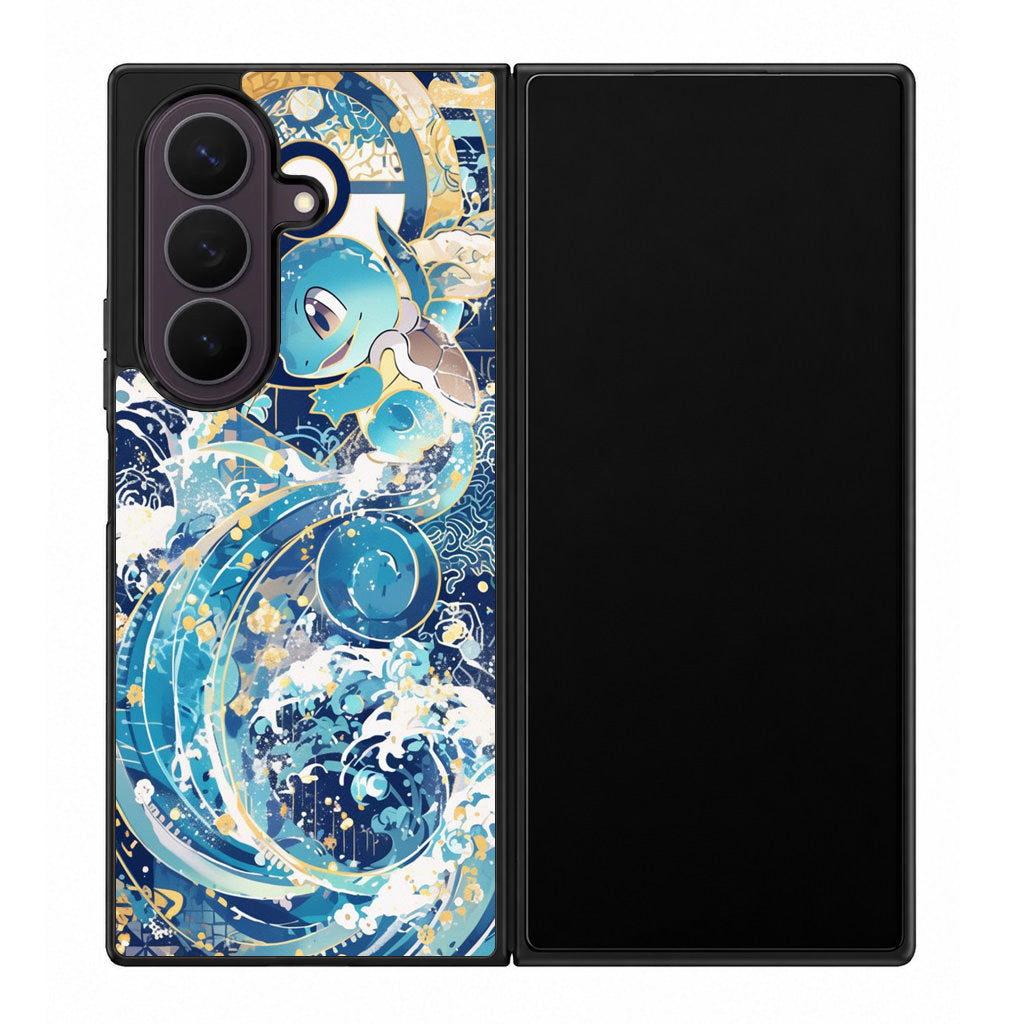 Squirtle Elemental Awakening Samsung Galaxy Z Fold 8 Ultra Case