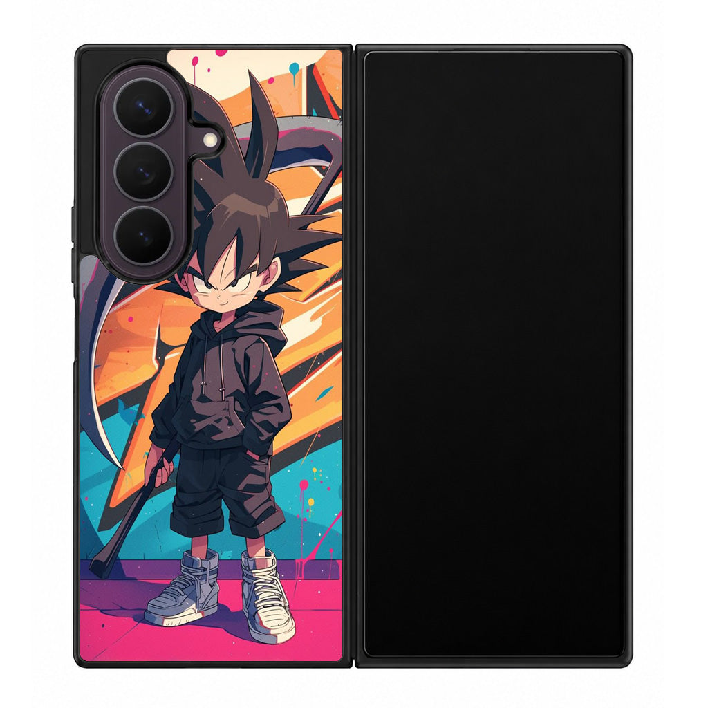 Street Saiyan Samsung Galaxy Z Fold 8 Ultra Case