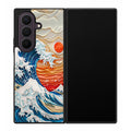 The Great Wave Off Paper Art Samsung Galaxy Z Fold 8 Ultra Case