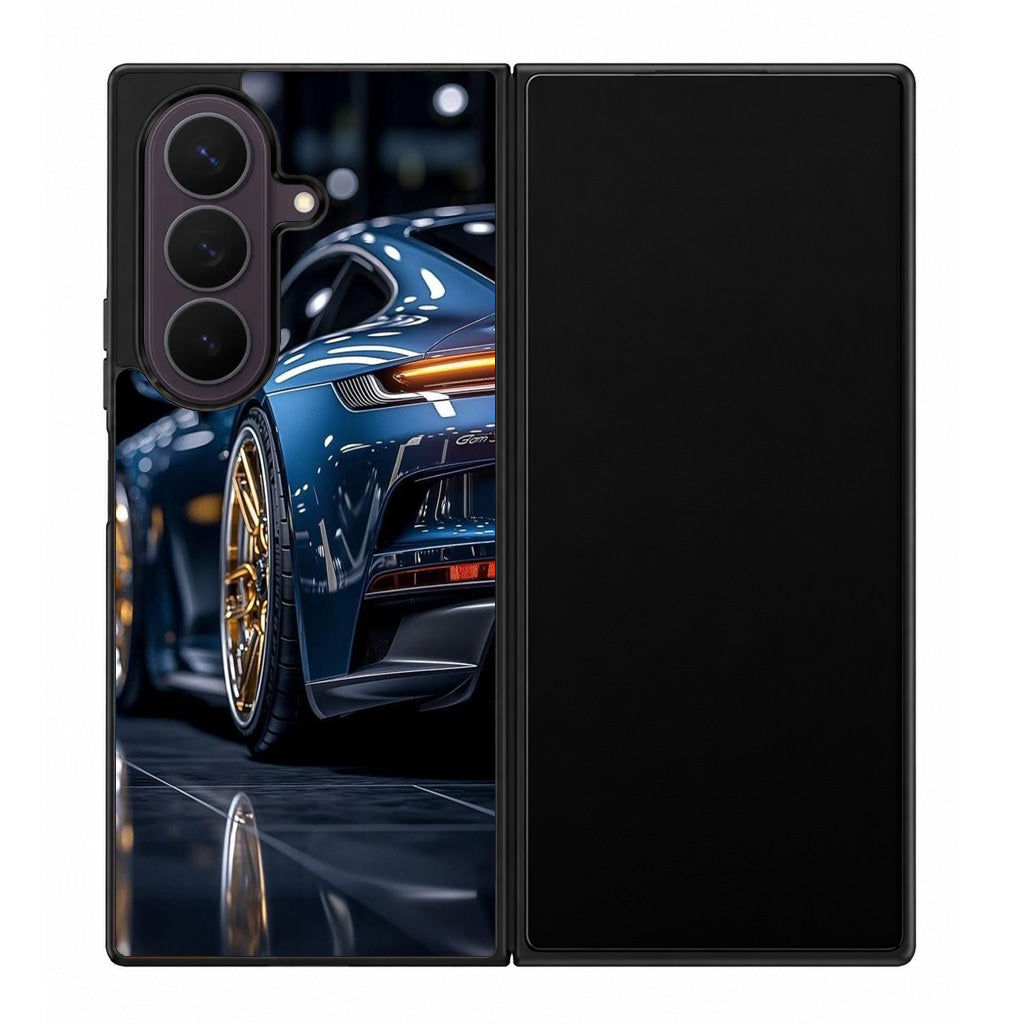 Velvet Thunder Elegance on Wheels Samsung Galaxy Z Fold 8 Ultra Case