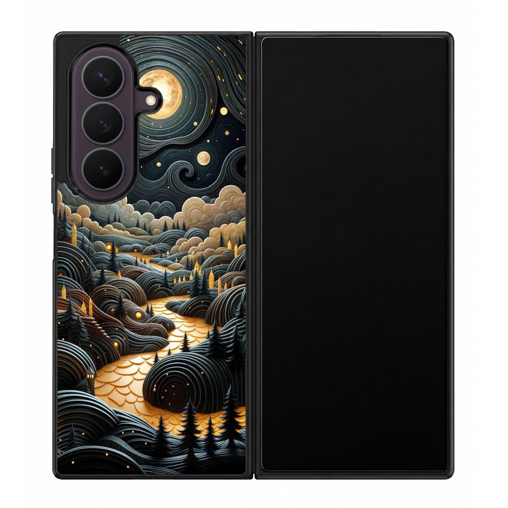 Whispers of the Lunar Valley Samsung Galaxy Z Fold 8 Ultra Case